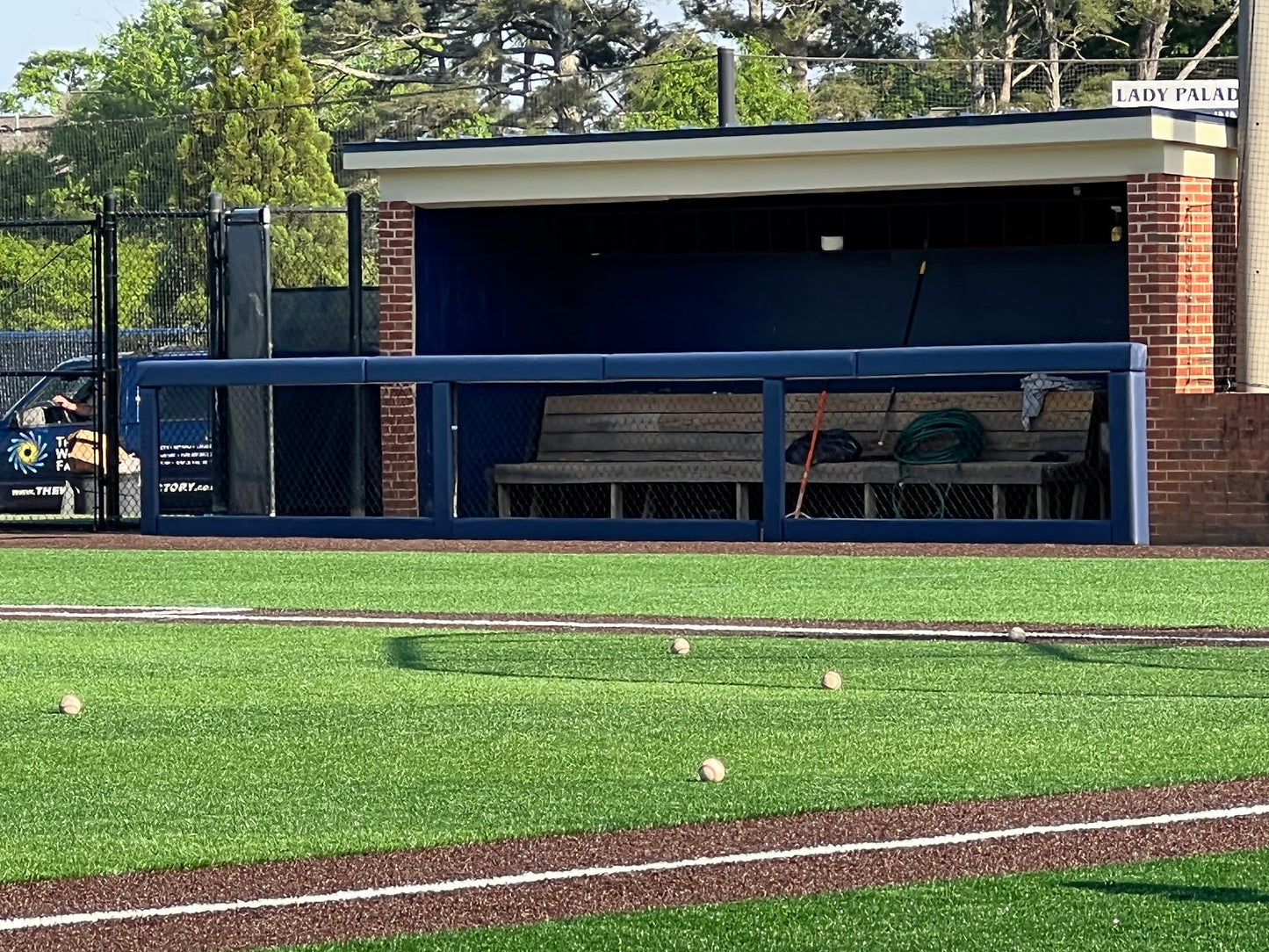 Padding - 8' Dugout Rail Padding
