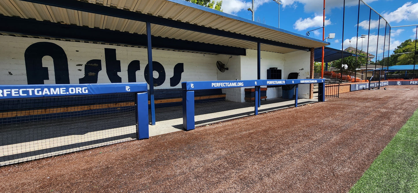 Padding - 8' Dugout Rail Padding