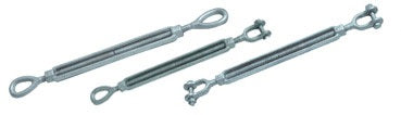 Cable and Hardware - Turnbuckle: Forged and Galvanized Steel